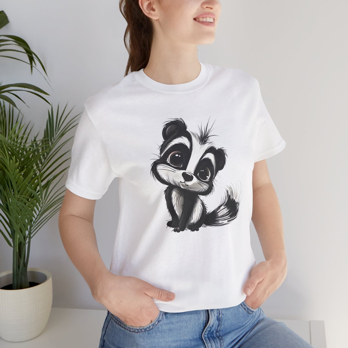 Lovely Pet Skunk T-shirt design