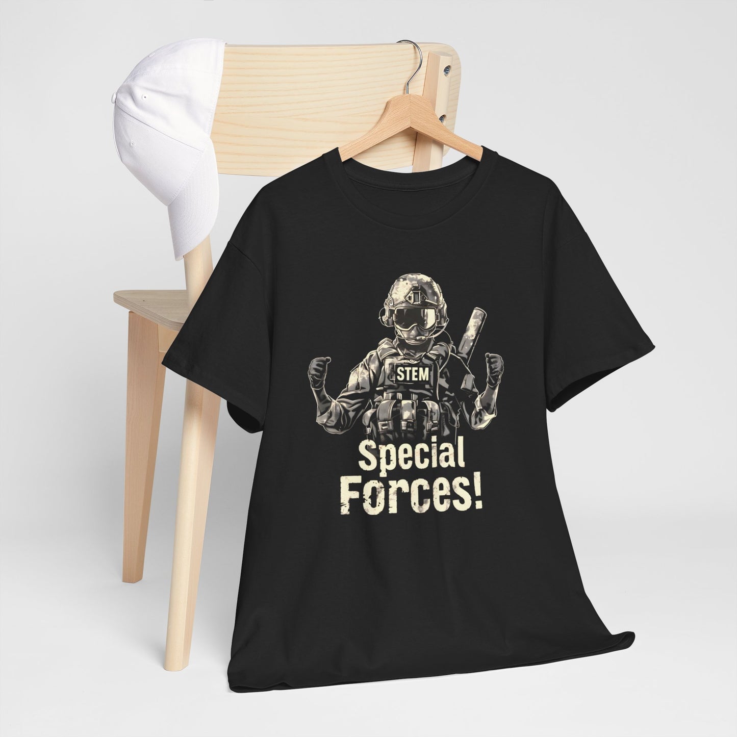 "STEM Special Forces T-Shirt | Elite Science & Tech Enthusiast Cotton Tee"