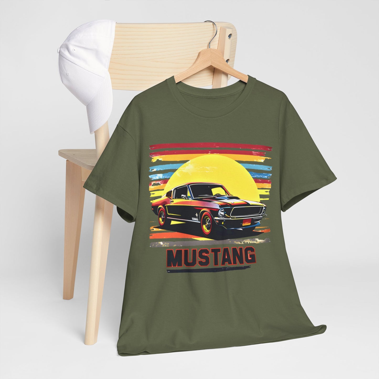 Classic Mustang Sunset T-Shirt