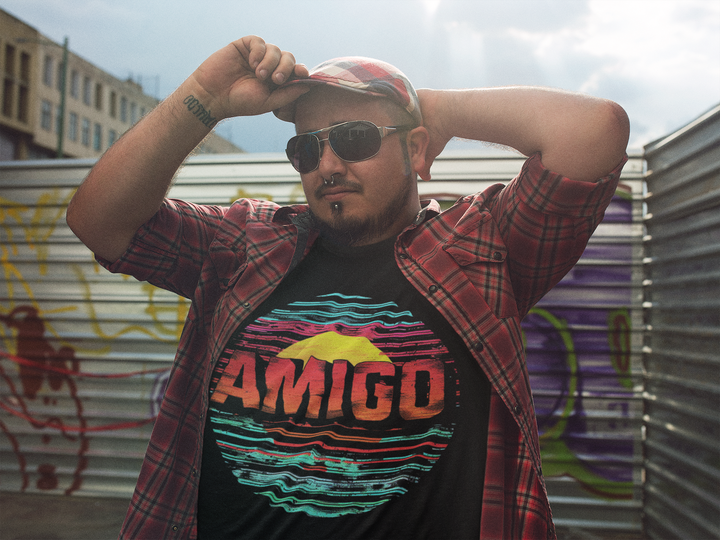 Copy of Copy of Jetliner Sunset Takeoff T-Shirt – Aviation Graphic Tee for Travel Lovers