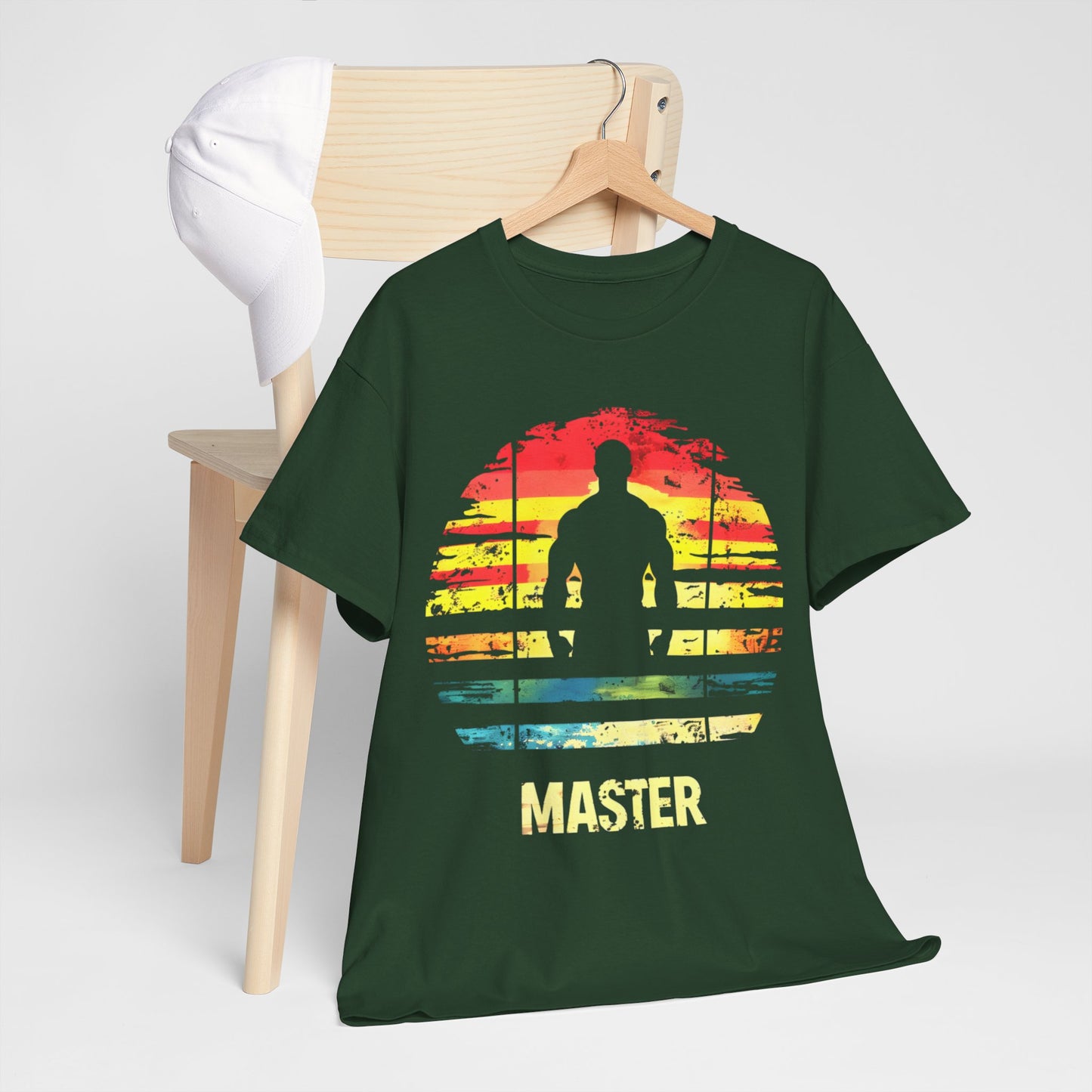 Gym Master Sports Sunset T-Shirt | Elite Athletic Wear for Fitness Enthusiasts