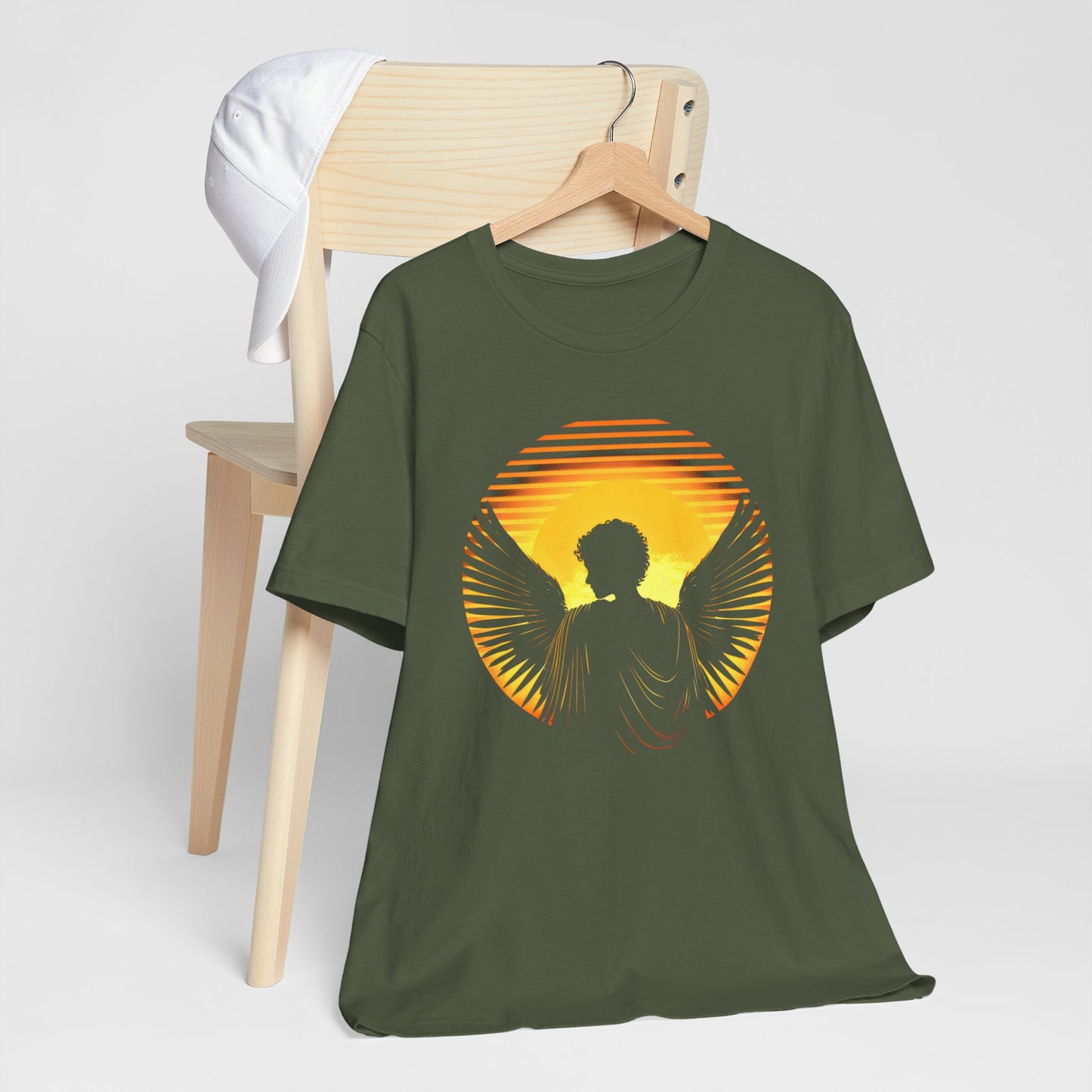 Angel Sunset T-shirt Design