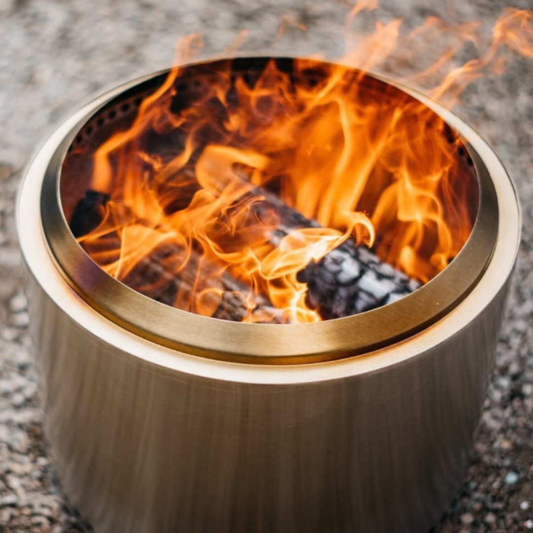 Outdoor Camping Firewood Stove Integrated Stainless Steel