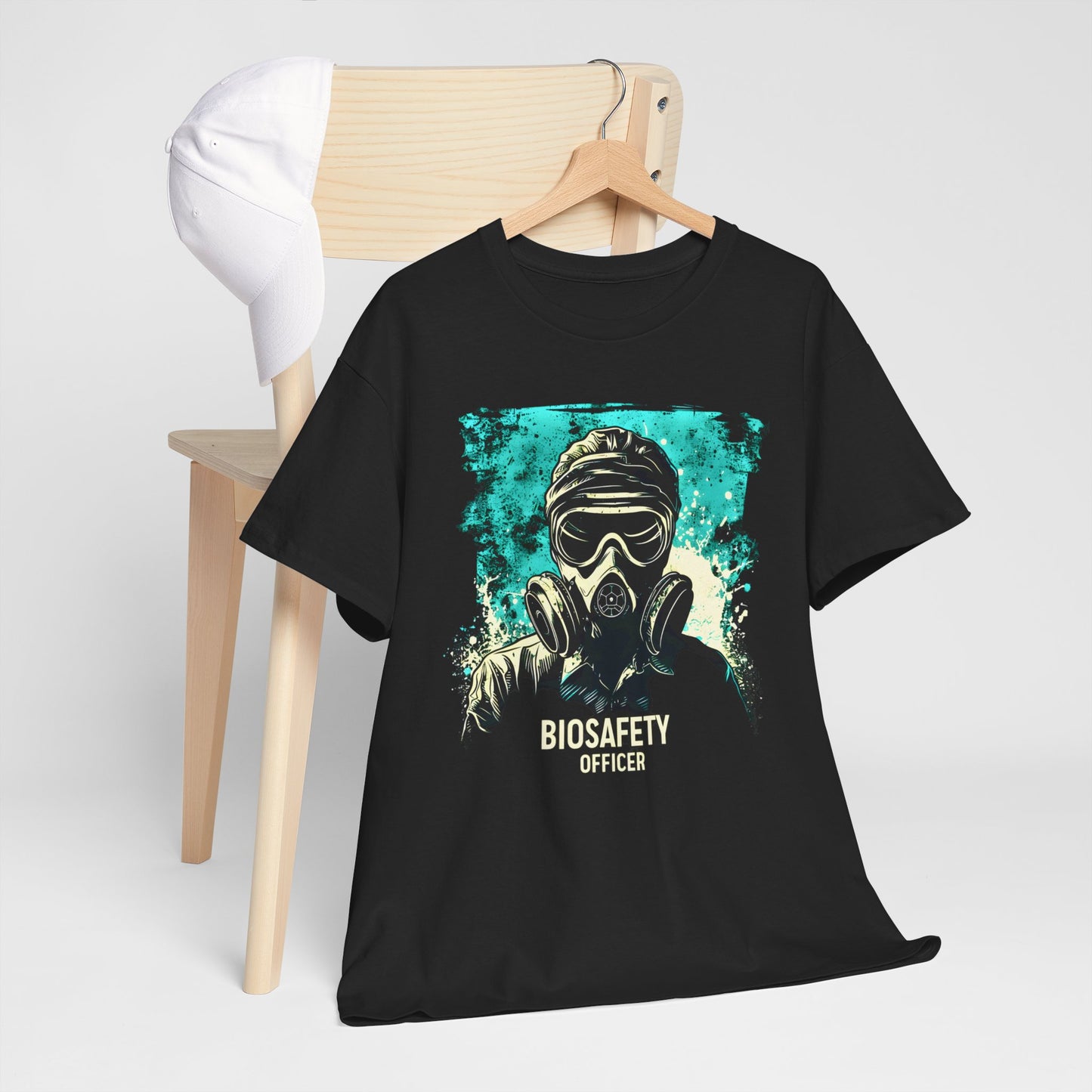 "PPE and Biosafety Officer T-Shirt | Safety First Tee | Lab & Workplace Safety Apparel"
