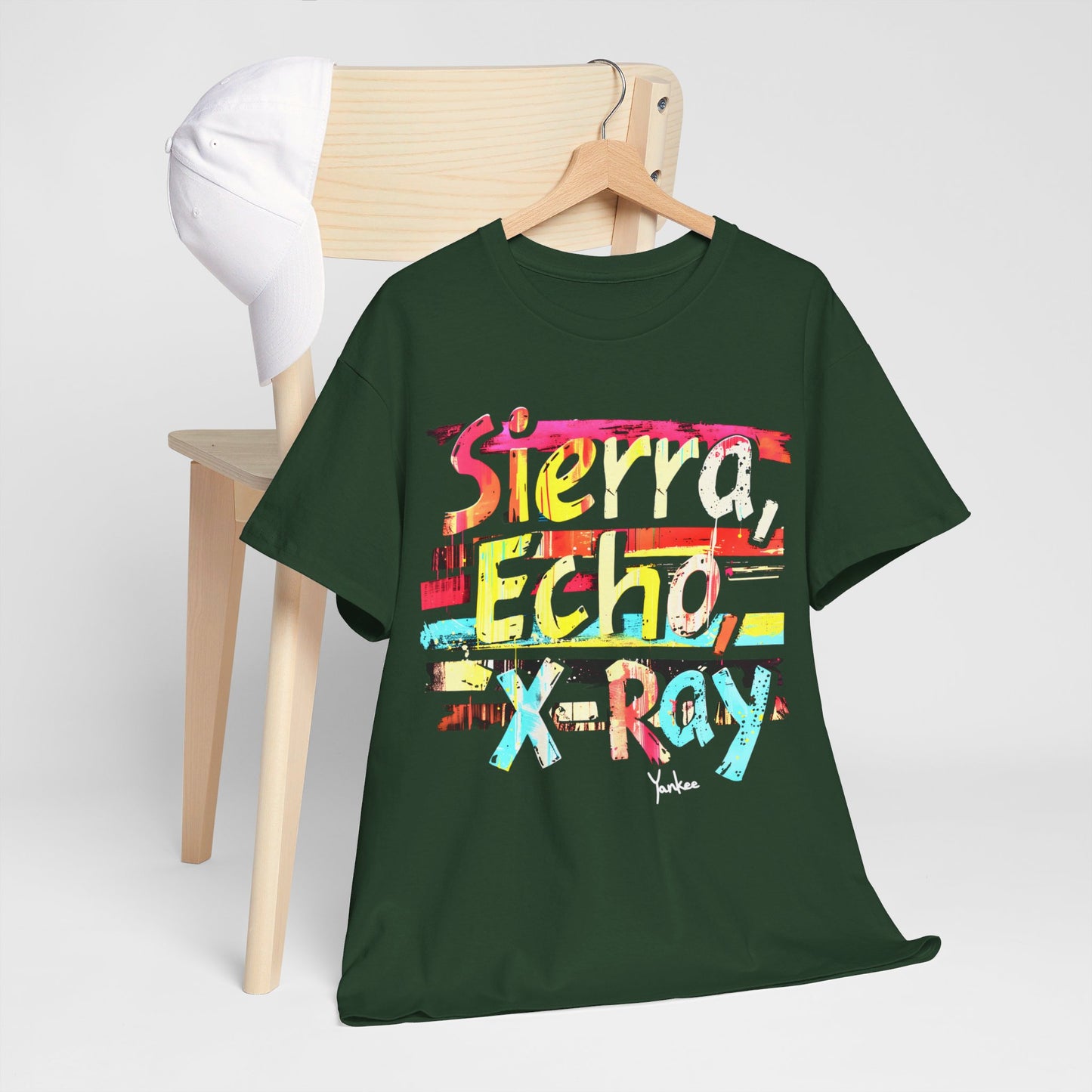 "Sierra, Echo, X-ray" Phonetic Alphabet T-Shirt – Military-Inspired Sexy Graphic Tee for Tactical Enthusiasts