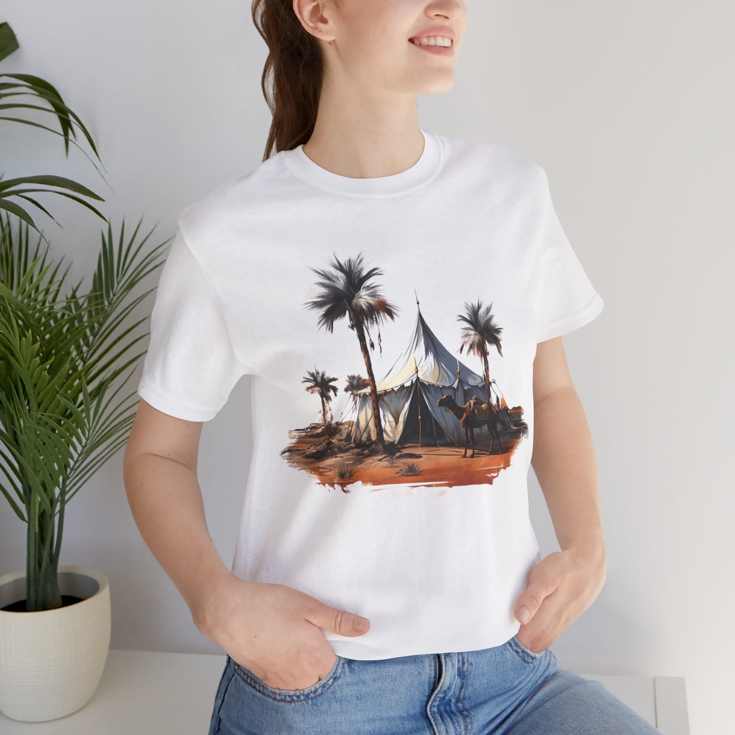Arabian Tent and Palms T-shirt