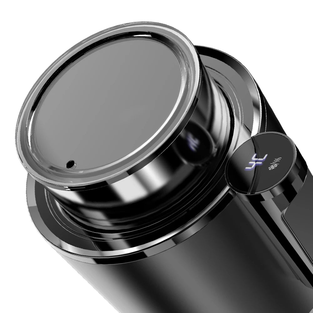 Smart Digital Display Car Cup Holder