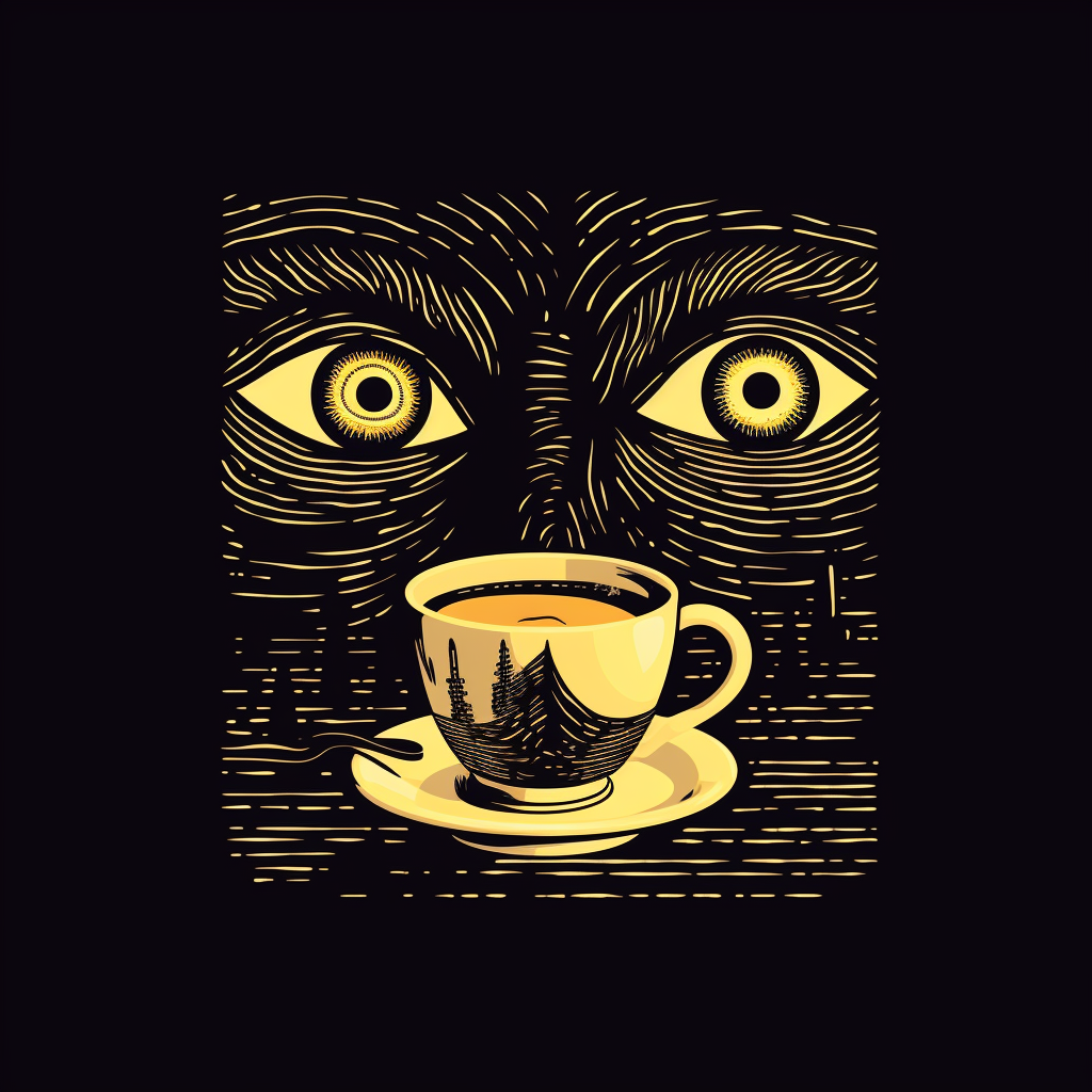 Coffee collection: Line art coffee