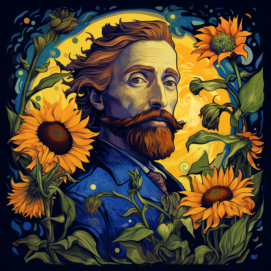 Van Gogh inspired collection