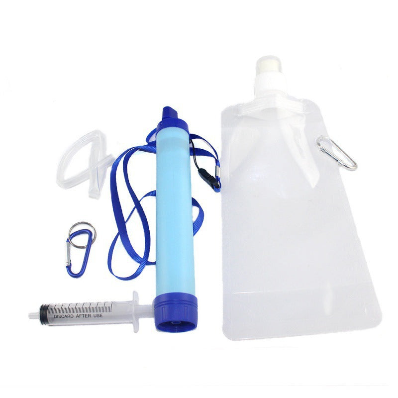 Emergency Survival Kit, Radia and Safe Drinking Water Filter For Outdoor Picnic