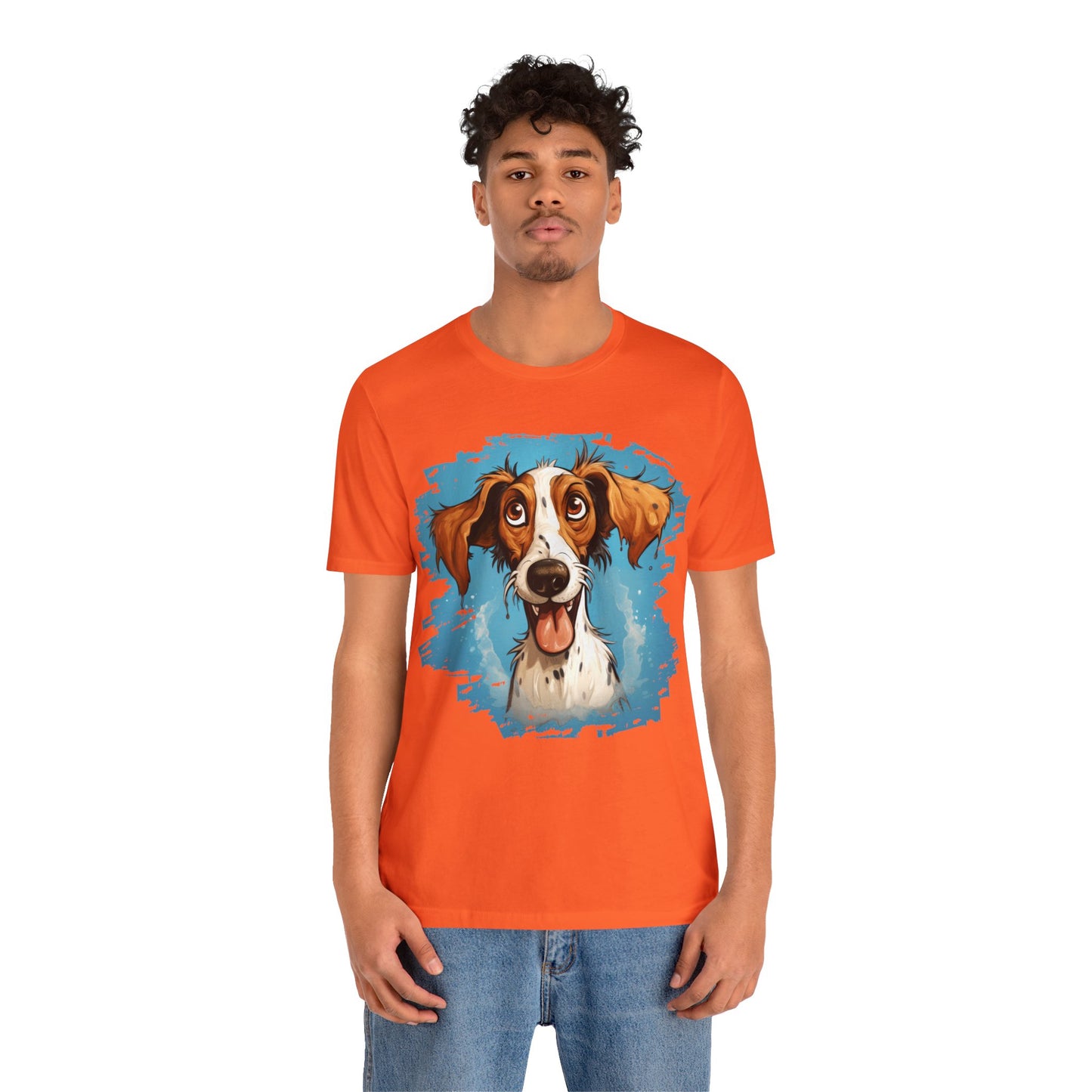 Happy Dog T-shirt Design