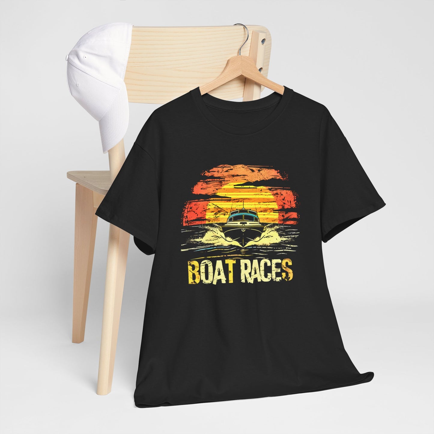 "Boat Racing Nautical T-Shirt - Marine Motorboat Design for Enthusiasts"