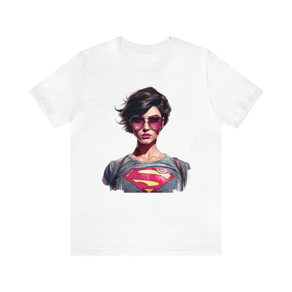 Blonde ambition collection: Anti blonde super girl in pink sunglasses