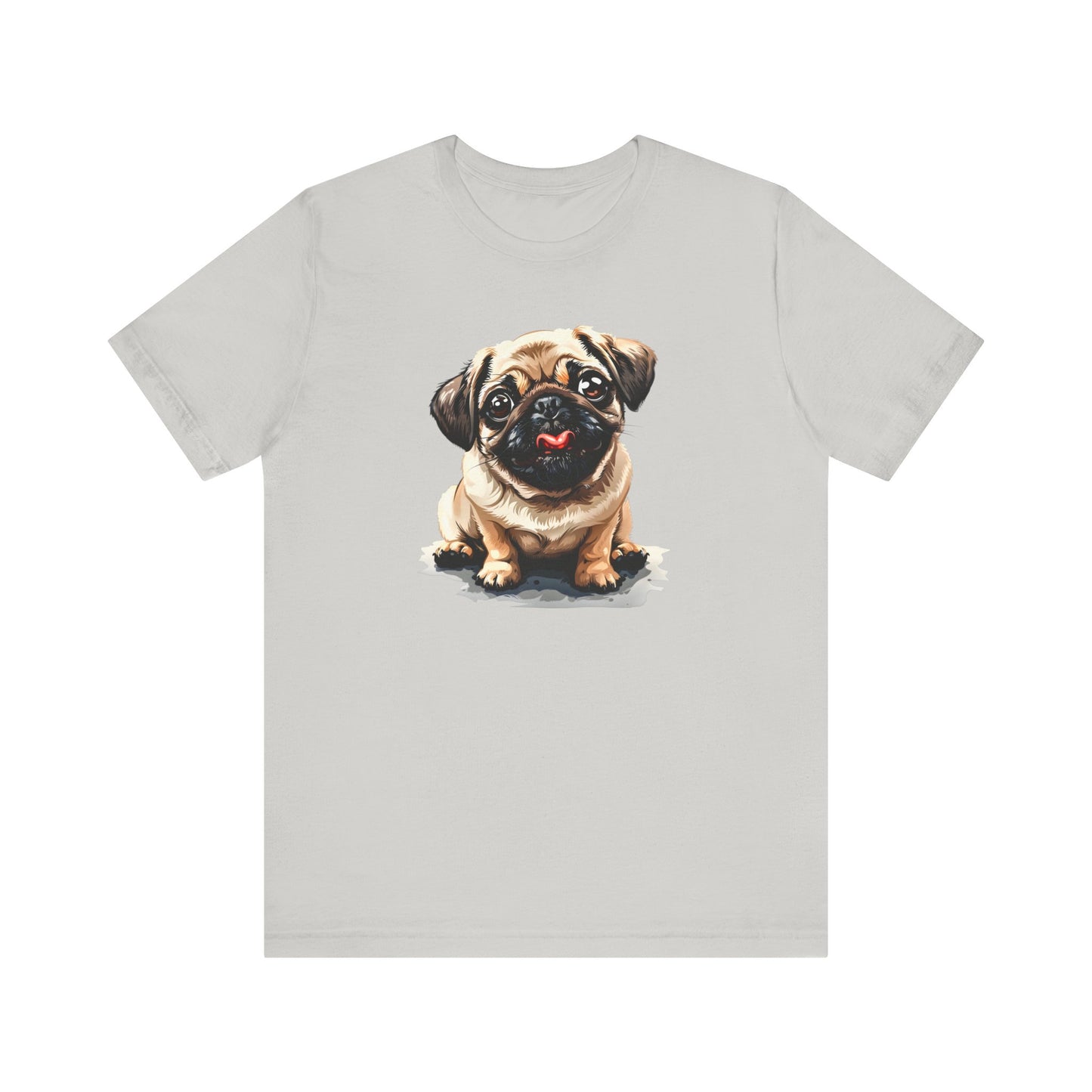 Funny Pug T-shirt design