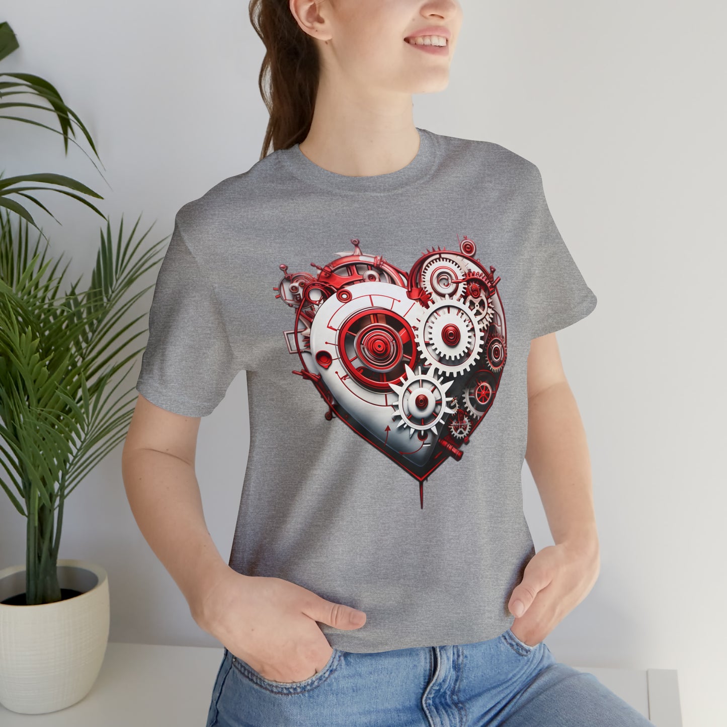 Hearts collection: Mechanical gears heart