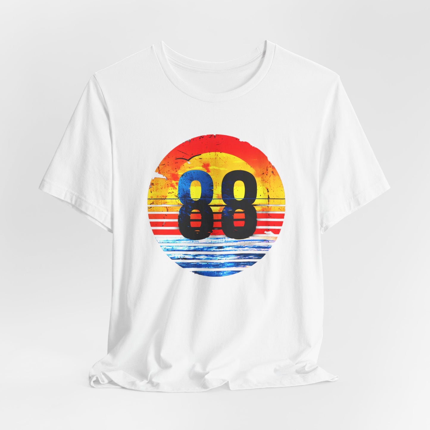 Lucky "88" Number T-shirt design