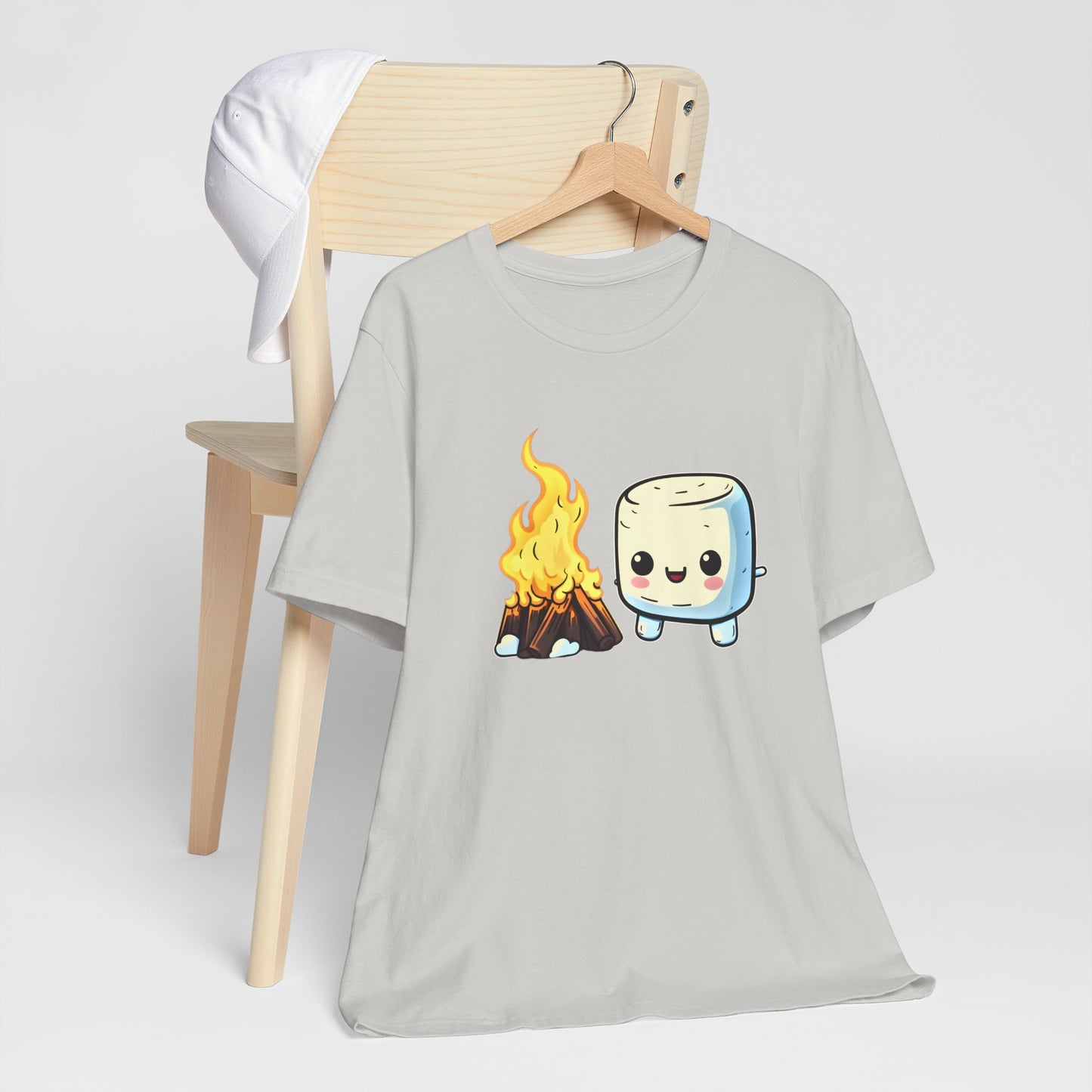 Marshmallow Bonfire T-shirt design