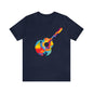 Love to music: Color guitar