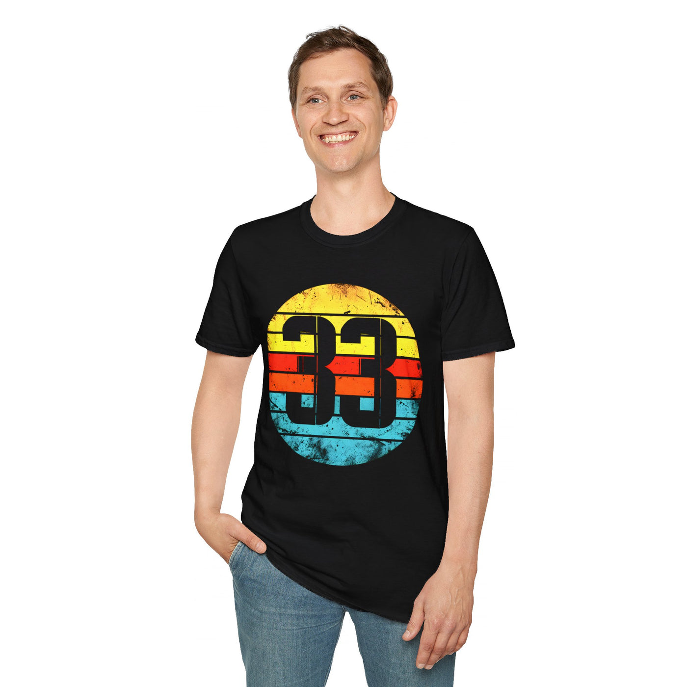 Iconic Number "33" T-shirt design