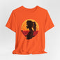 Palm Beach Sunset Girl T-shirt design