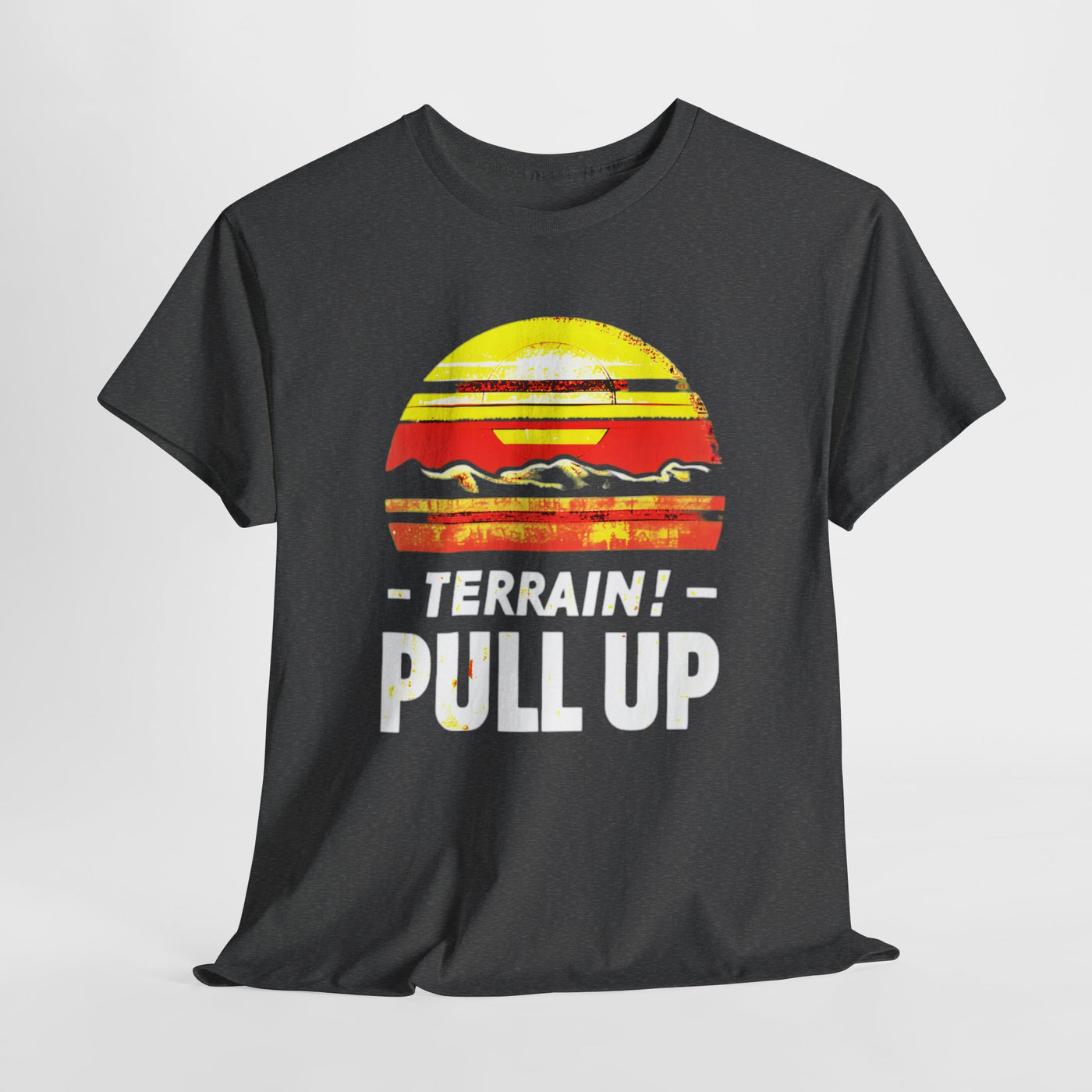 "Terrain! Pull Up Emergency Aviation Callout" Graphic T-shirt