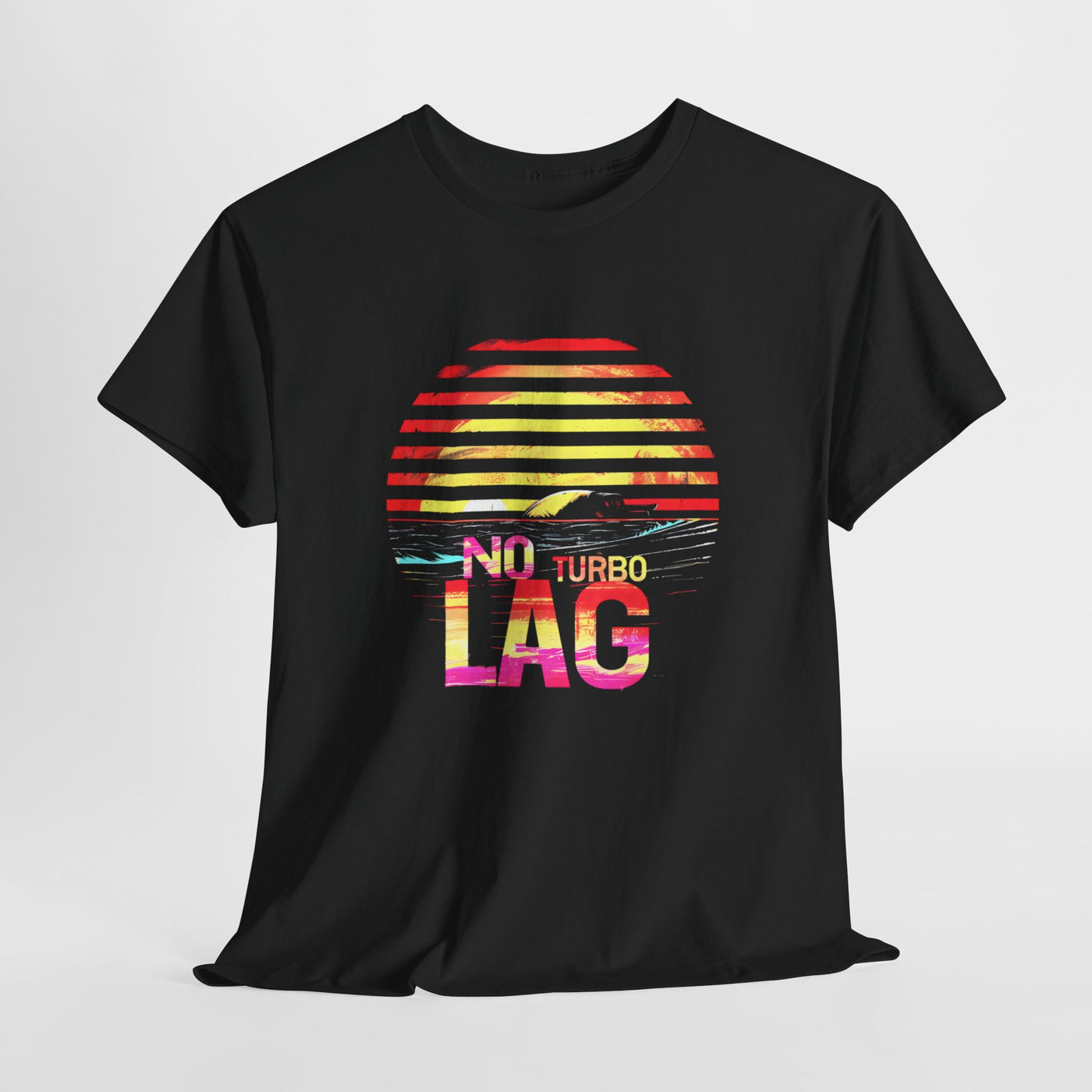 "NoTurbo LAG T-Shirt - Performance Driven Automotive Design"