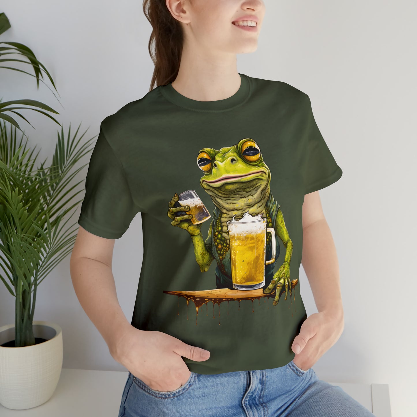 Super frogs collection: Frog with beer