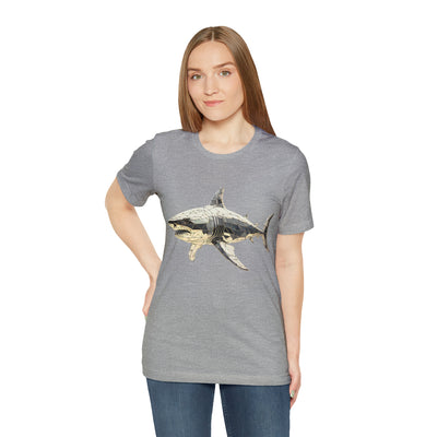 Fishy art collection: Shark triangulation design