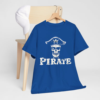 "Skull Captain Pirate" Maritime T-Shirt