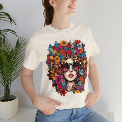 Flower power collection: Flower Power Girl Art