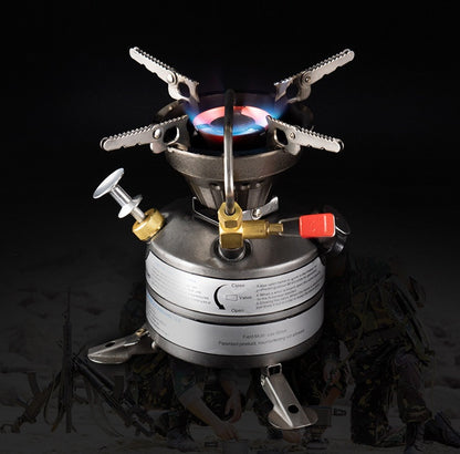 Field Diesel Oil Camping Integrated Fierce Fire Gasoline Stove Oilstove Mountaineering Team Outdoor Stove Cookware