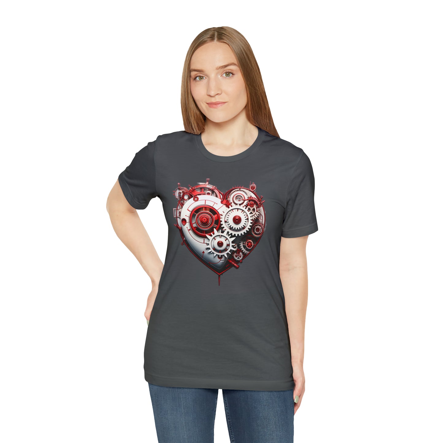 Hearts collection: Mechanical gears heart