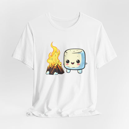 Marshmallow Bonfire T-shirt design