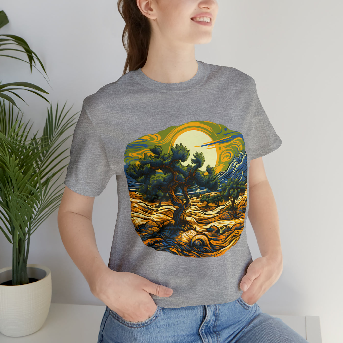 Van Gogh's style collection: Olive trees