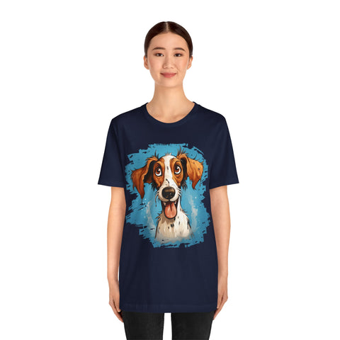 Happy Dog T-shirt Design