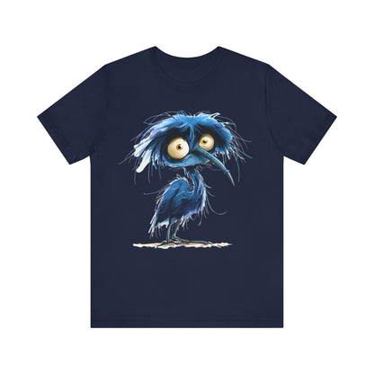 Bad hair day bird t-shirt design