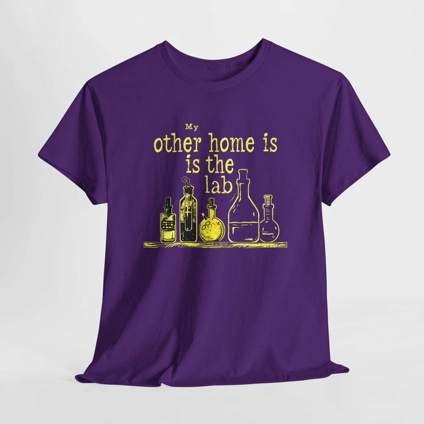 "My Other Home is the Lab! T-Shirt | Science Lover Tee | Funny Lab Apparel"