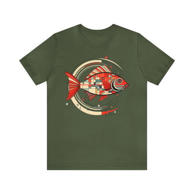 Fishy art collection: Red fish