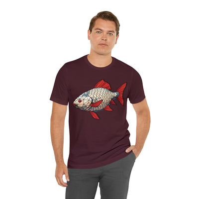 Fishy art collection: Rudd fish triangulation