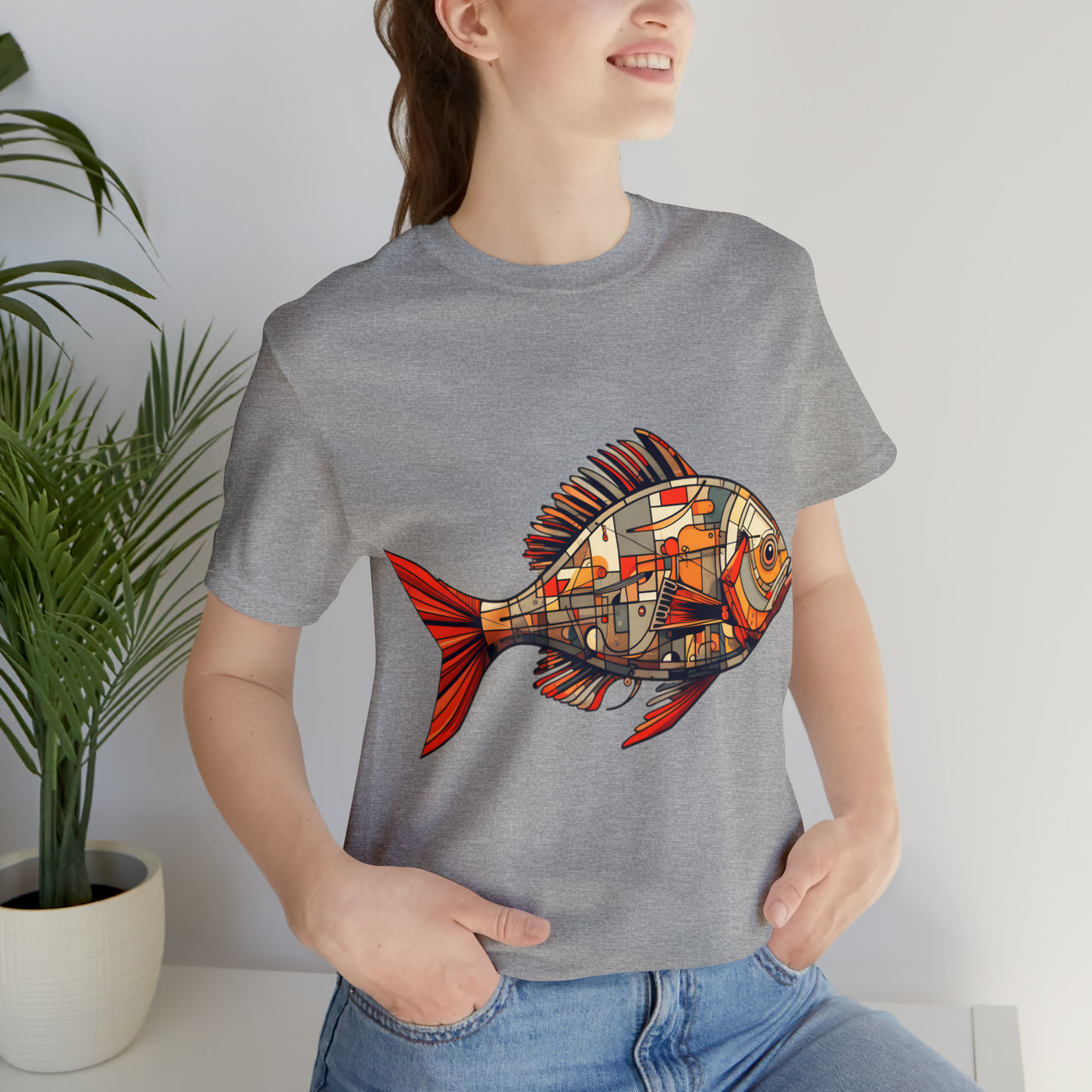 Fishy art design collection: Suprematic Fish