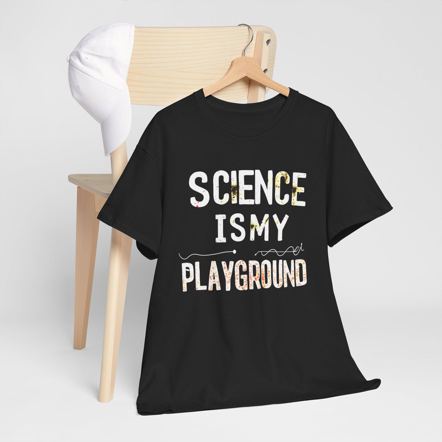 Science Is My Playground STEM T-Shirt | Unisex Science Enthusiast Tee | Fun Educational Design