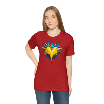 Hearts collection: Spikey heart UA style