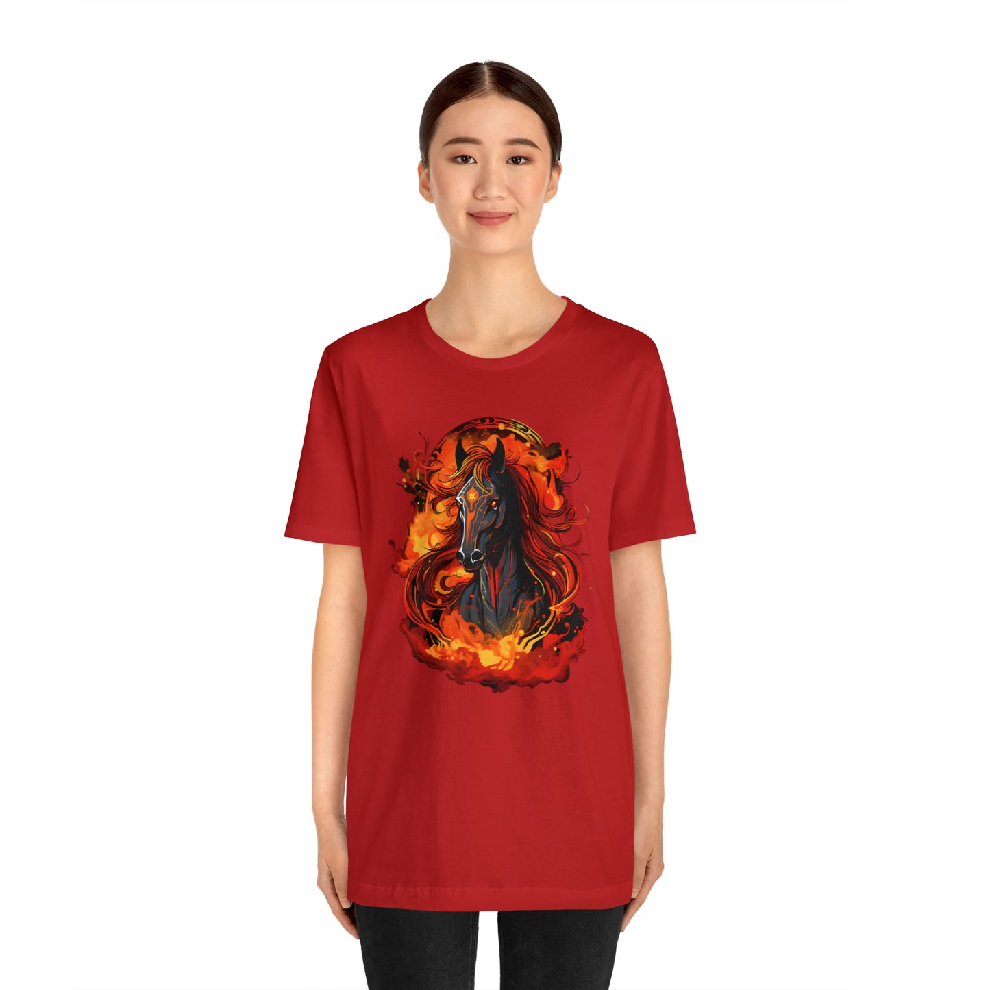 Horses and Unicorns collection: Stallion in Flames