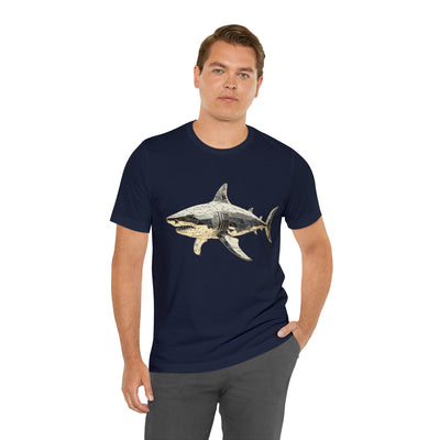 Fishy art collection: Shark triangulation design