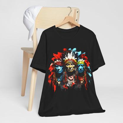 Three Apache Chiefs T-shirt design