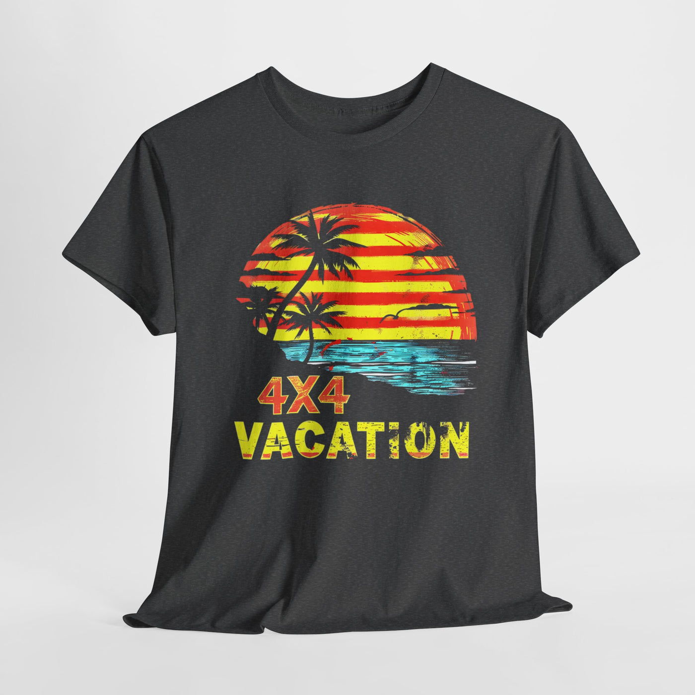 "4x4 Sunset Vacation Adventure T-Shirt – Ride Into the Horizon"