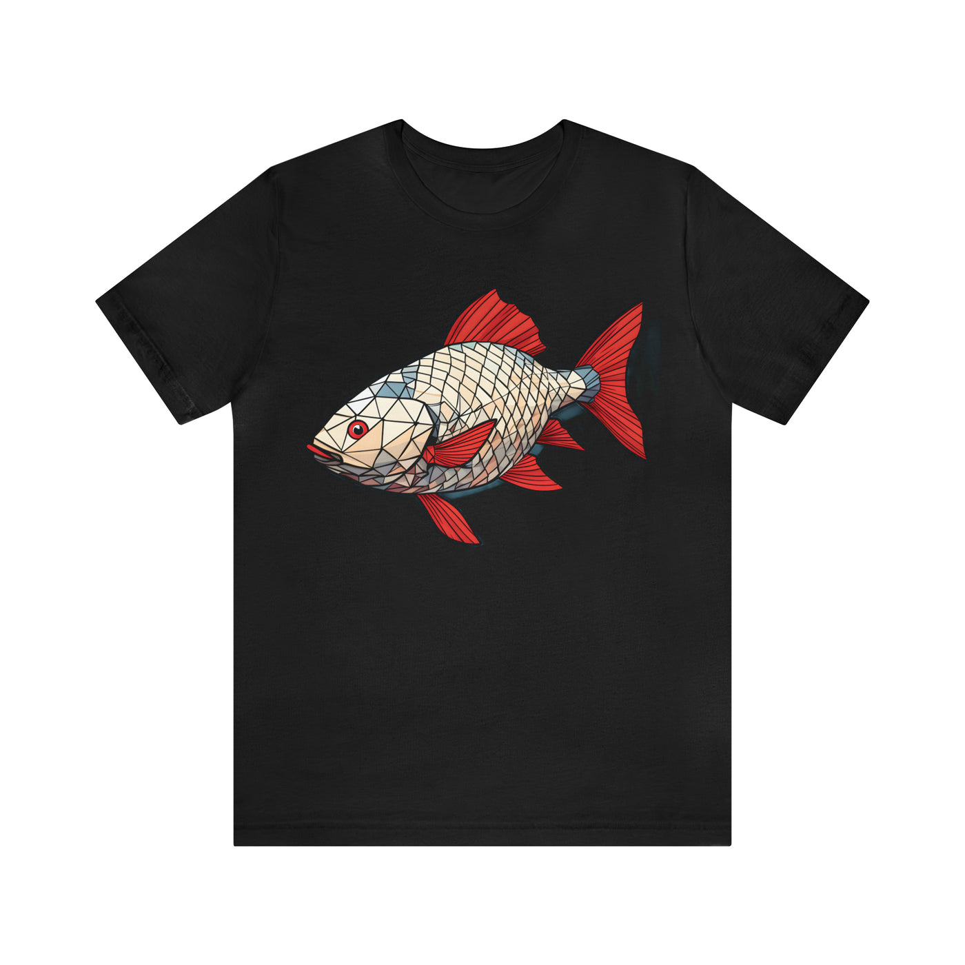 Fishy art collection: Rudd fish triangulation