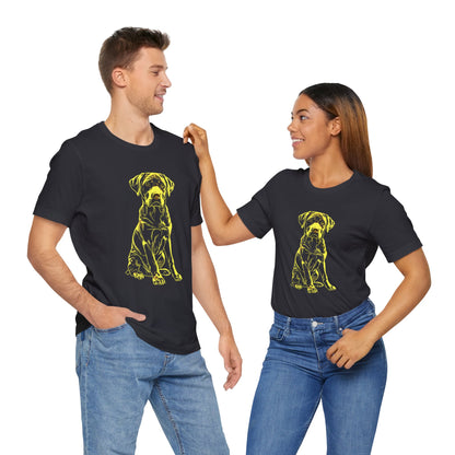 Golden Retriever Dog Line Art T-shirt design