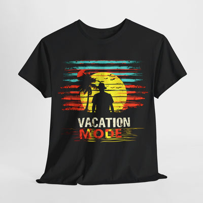 Sunset Vacation Mode Vibrant T-Shirt Design For Your Next Vacation