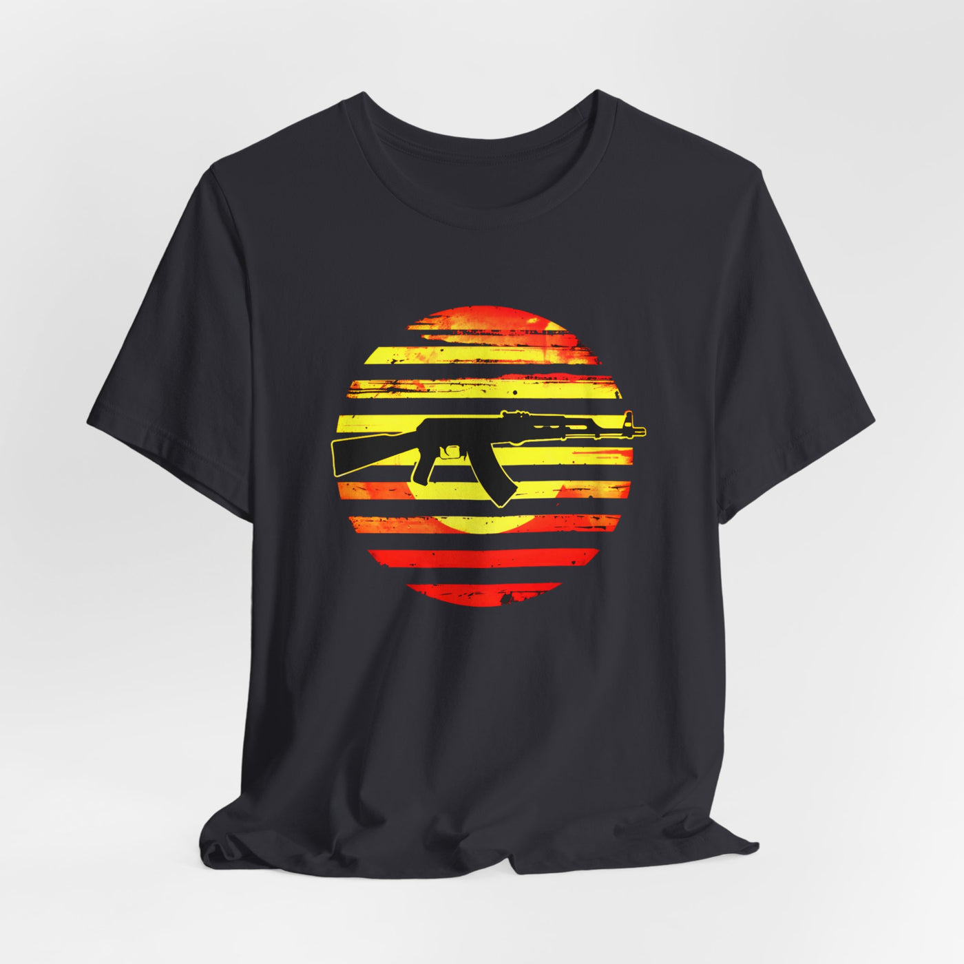 AK-47 Sunset T-shirt desing